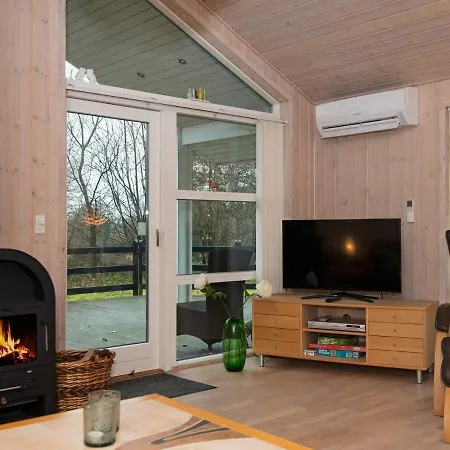 Modern Holiday In With Terrace Toftlund